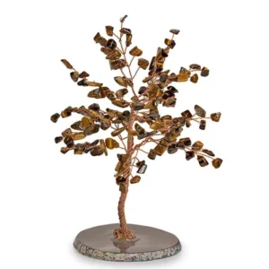 Tiger Eye Crystal Tree