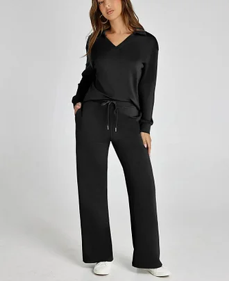 Women’s 2-Piece Casual Long Sleeve Sweatsuit Set - Image 7