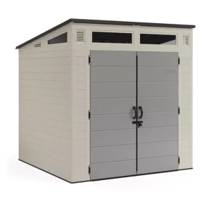 Suncast 7′ x 7′ Modernist Resin Outdoor Storage Shed