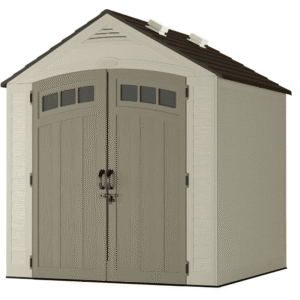 Vista 7 ft. W x 7 ft. D Plastic Shed