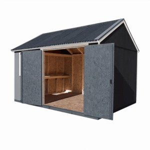 Sonata 12′ x 10′ Outdoor Wood Shed
