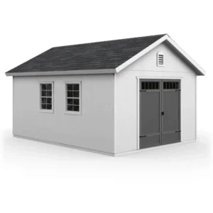 Scarsdale 12 ft. W x 16 ft. D Wood Storage Shed