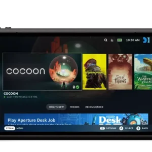 Valve Steam Deck OLED 1TB SSD Gaming Handheld 7.4-inch Touchscreen 1280×800 Resolution, Ergonomic Design 128GB MicroSD Card