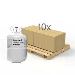 R454B Refrigerant 20 LB QTR PALLET (10 Cylinders)
